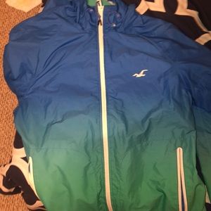 Hollister ombre windbreaker